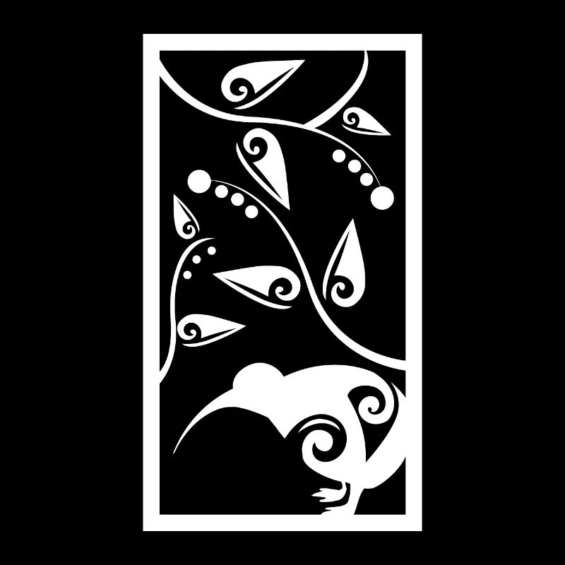 Maori Koru Kiwi Pattern Polynésie Tribal Tattoo