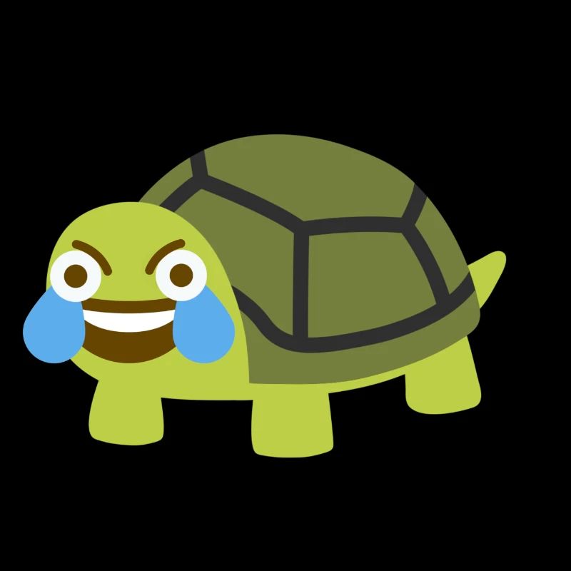 Lit Turtle - Turtle Emoji Meme