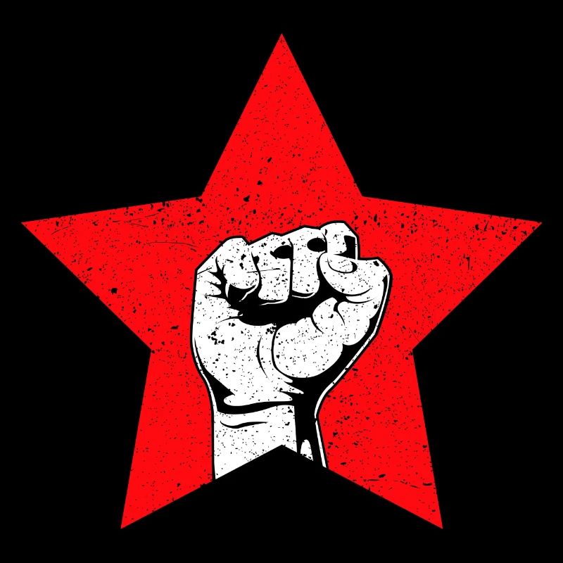 Roter Stern Faust Vintag