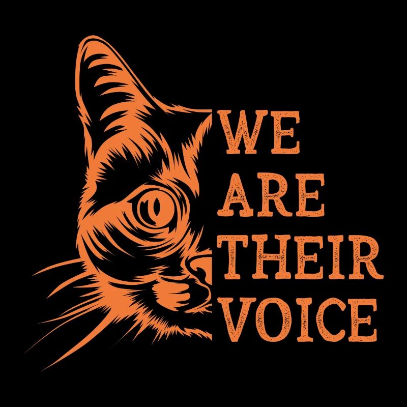 We are their voice gift plants vegan saying