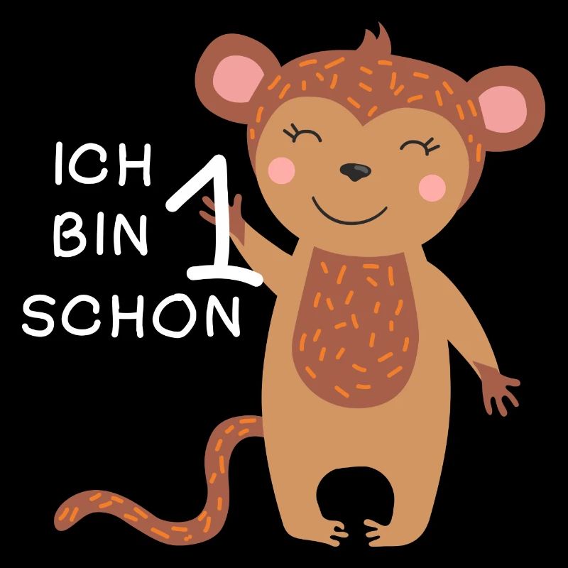 1 Geburtstag Affe