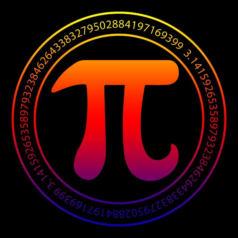 Pi 3,14 Pi Nombre Symbole Math Science cadeau