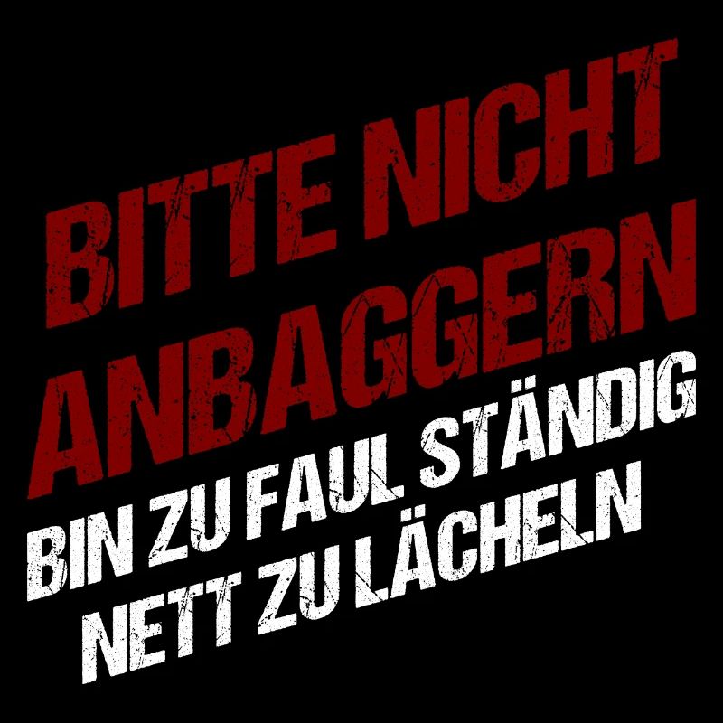 Bitte nicht anbaggern