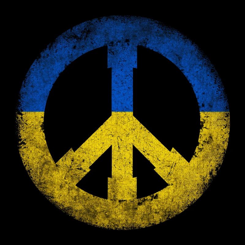 Peace sign Ukraine Stand for Ukraine Geschenk