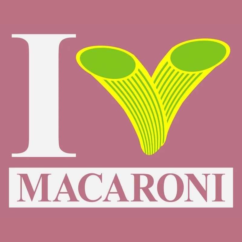 Ich liebe Makkaroni