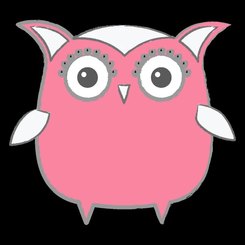 Eule, Comic, nerd, rosa, geek, beauty, girly