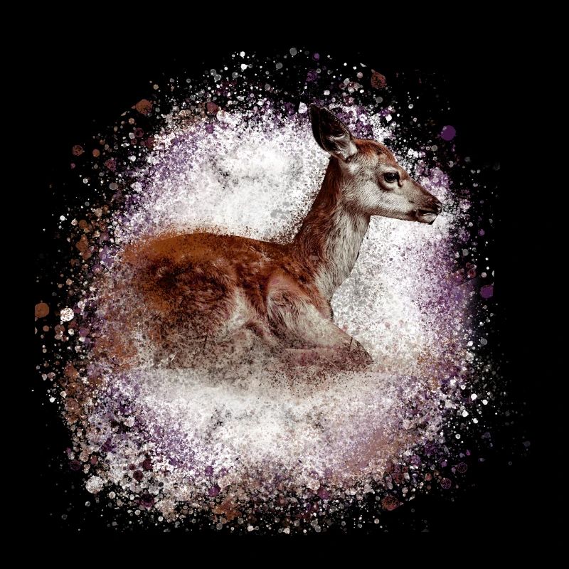 reh ,braun,wild,kitz,graffiti,bambi,rehkitz,fohlen