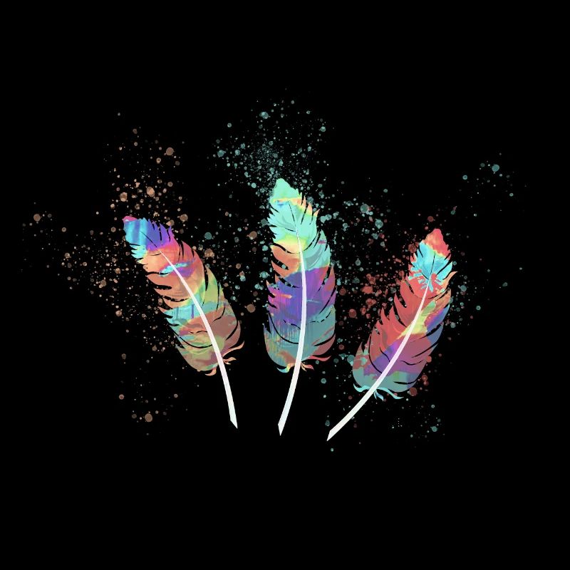 feathers,colorful,feather,graffiti