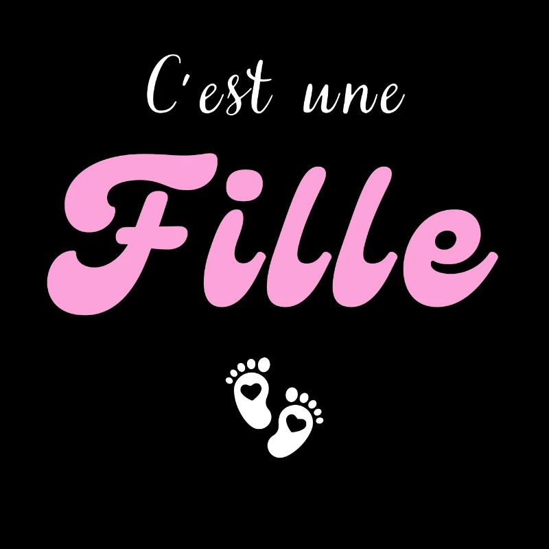 C'est une fille - annonce grossesse