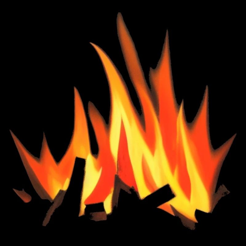 Campfire Camping Nature Forest Fire Outside Tent 7