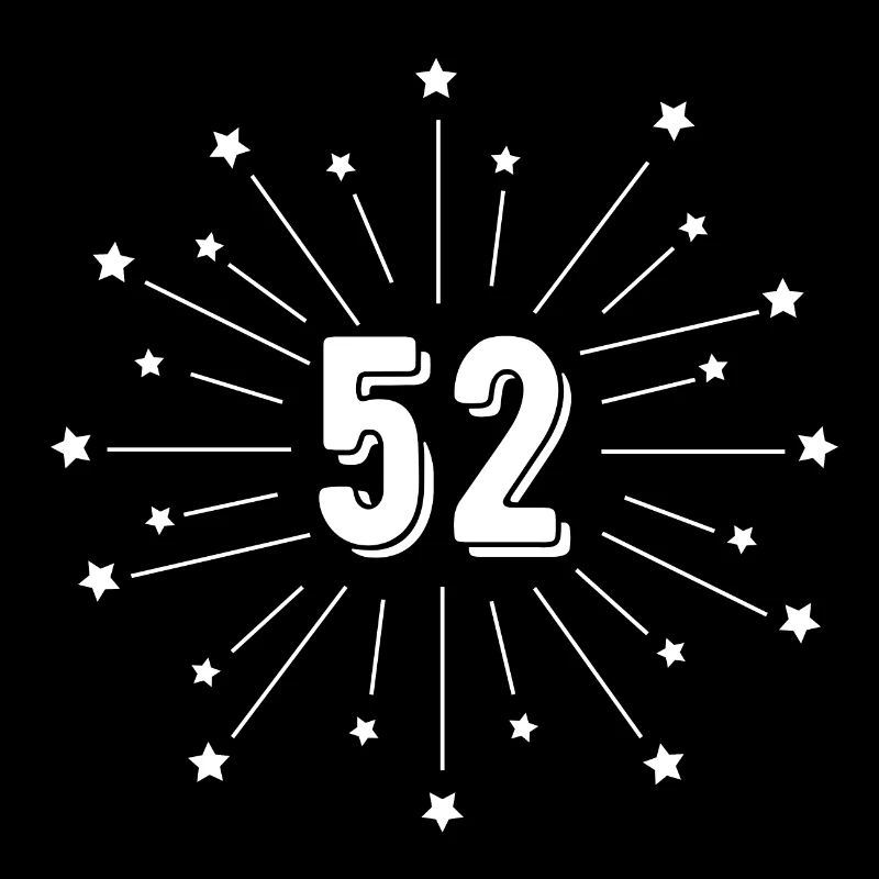 52nd Star-Spangled Anniversary - 52 Years Gift
