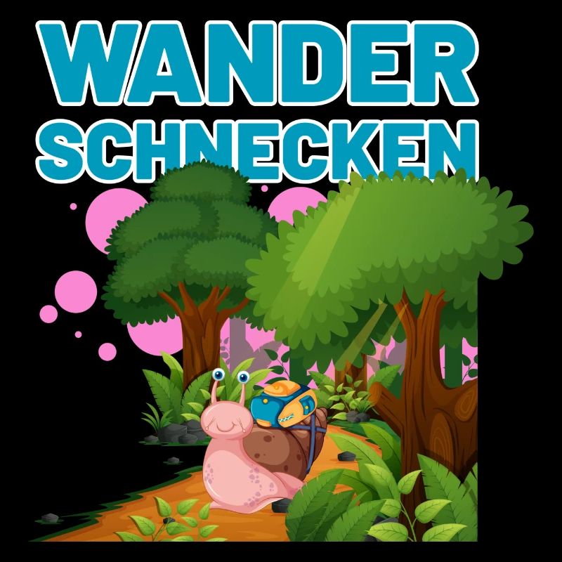 die Wanderschnecken blau