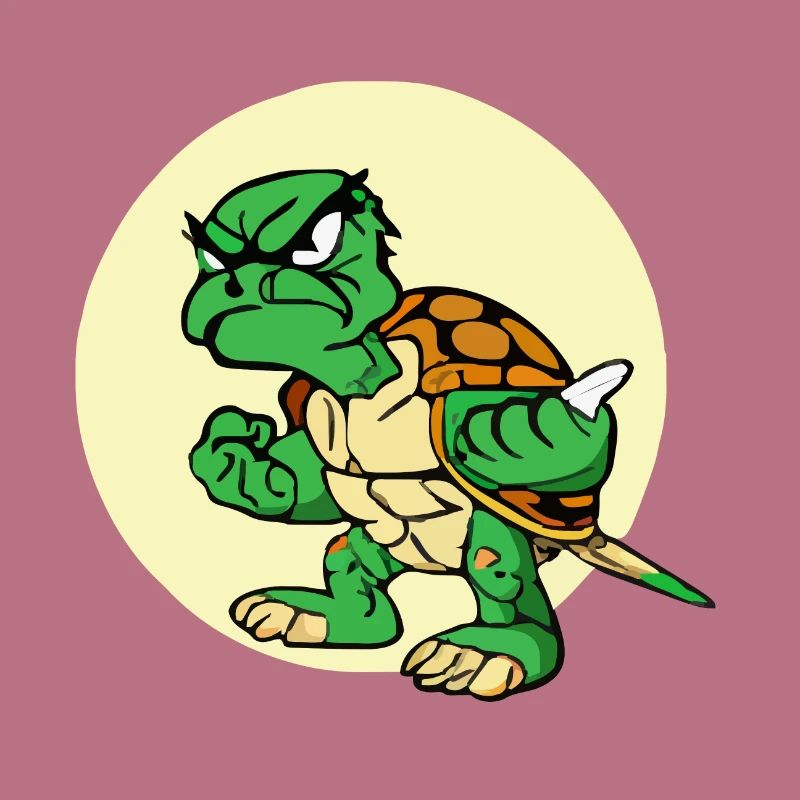 Lili the grumpy turtle
