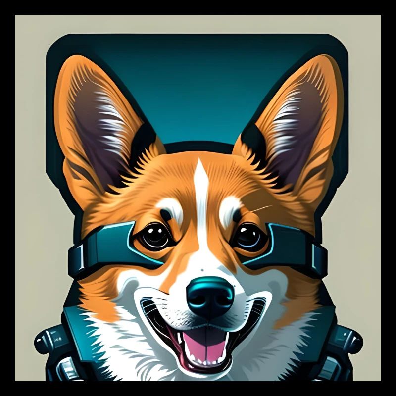 L'astronaute Corgi