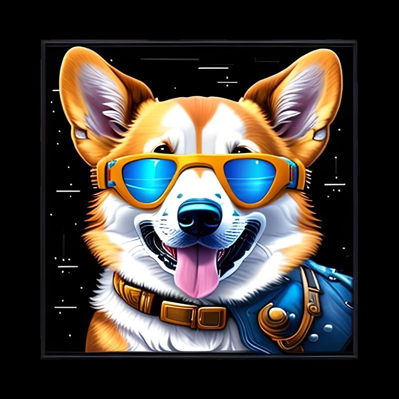 Futuristischer Corgi