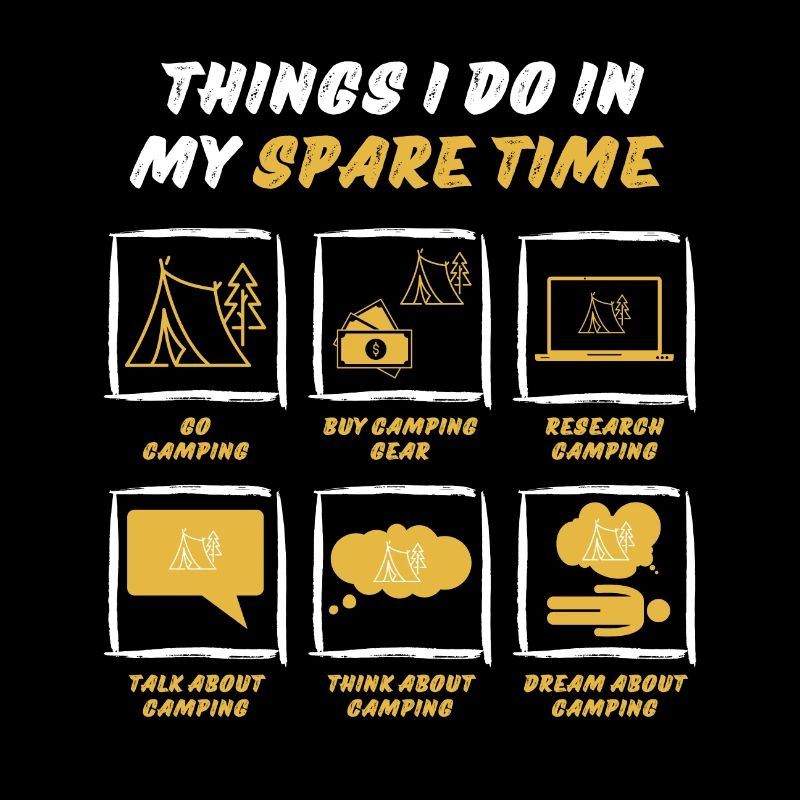 CAMP IN SPARE TIME