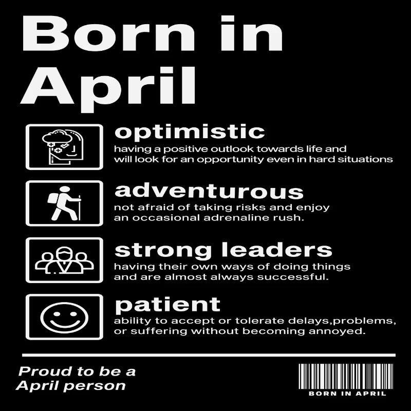 Born in April