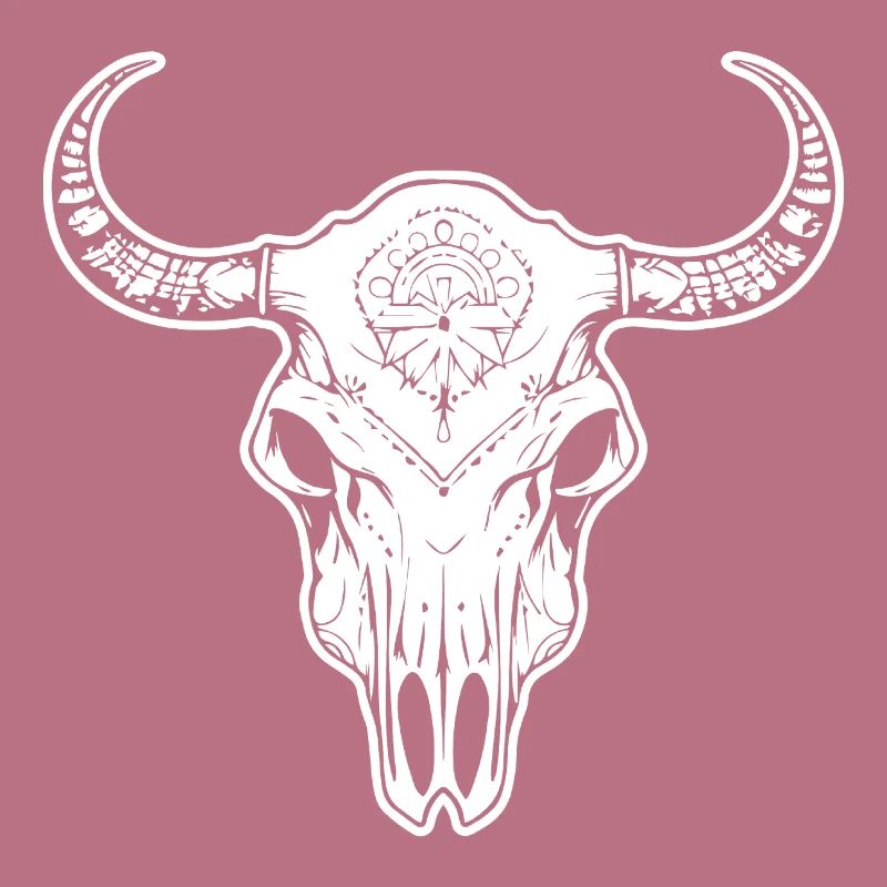 Cow Skull Boho