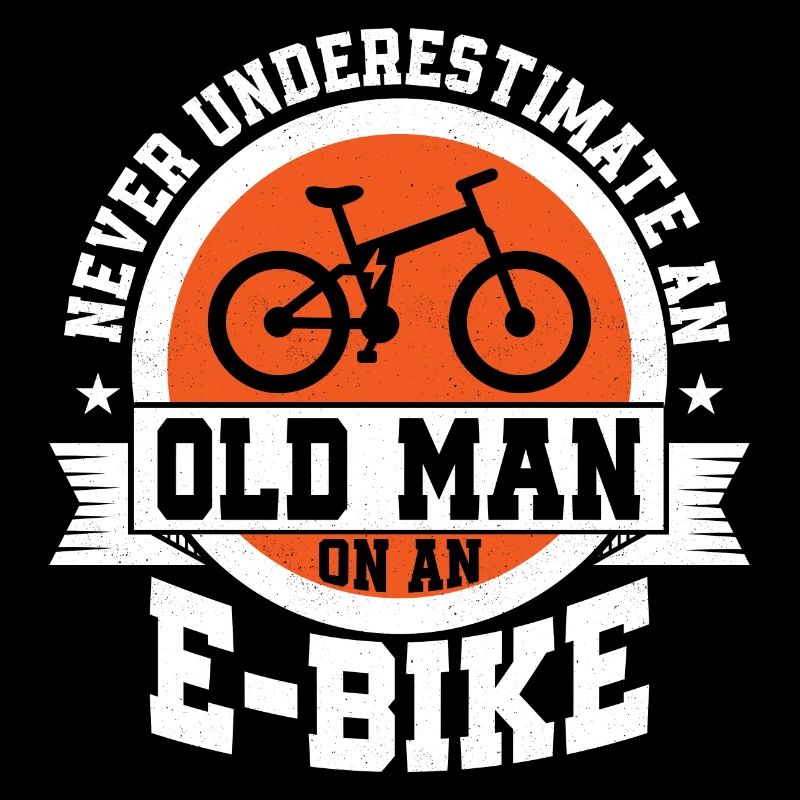 Never Underestimate An Old Man On An E-Bike Electr