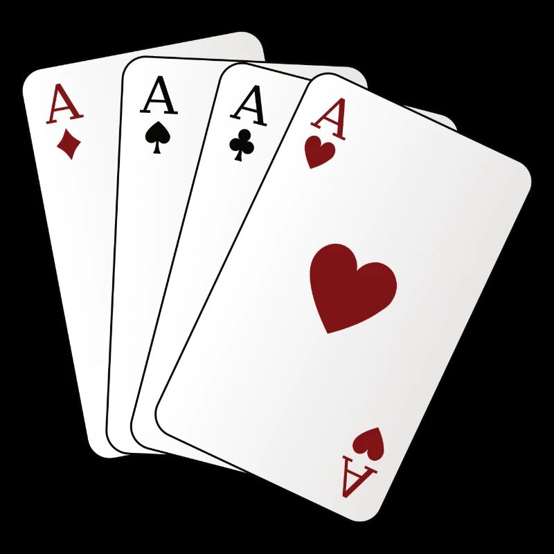Spielkarten Ass