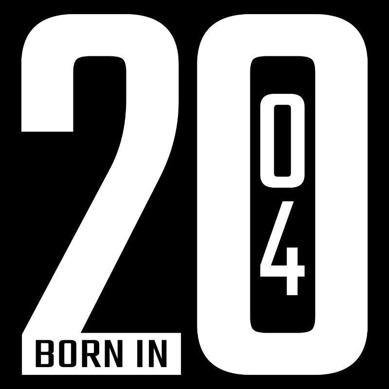 Born in 2004 white