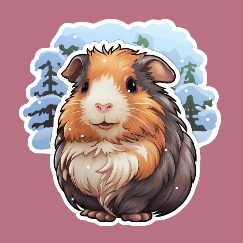 Cochon d’Inde d’hiver
