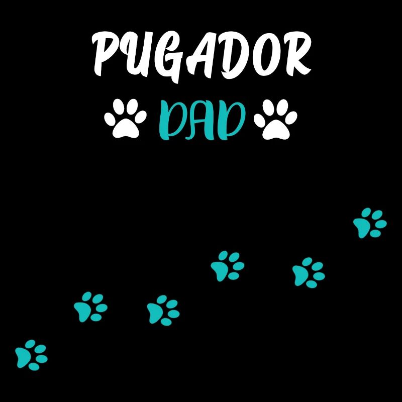 Pugador Dad I Mops Labrador Mix