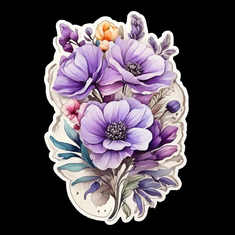 Blaue Wildblume