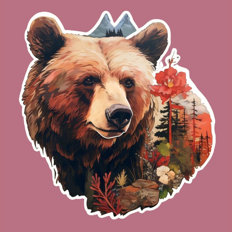 Ours à l’état sauvage