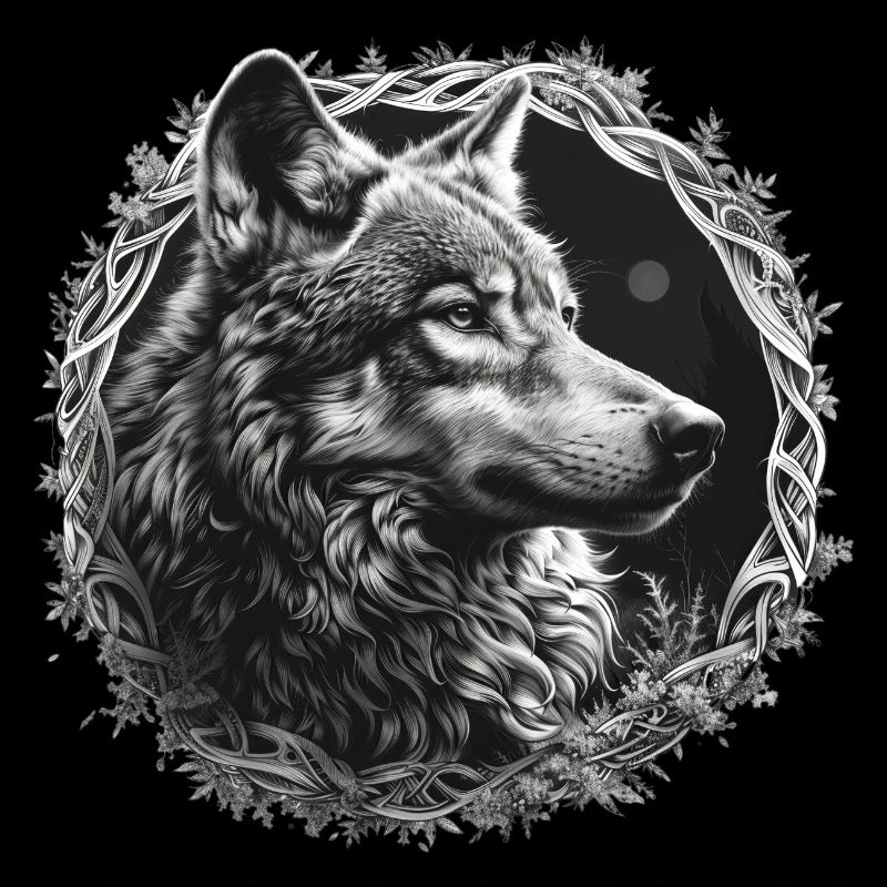 Wolf Vikings Celts Fenriswolf Fenris