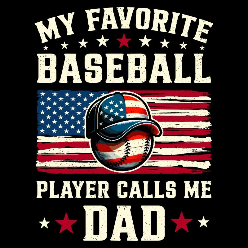 4. Juli Amerikanischer Baseball-Vater