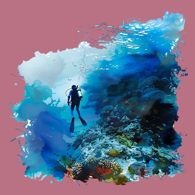 Weightless gliding while diving