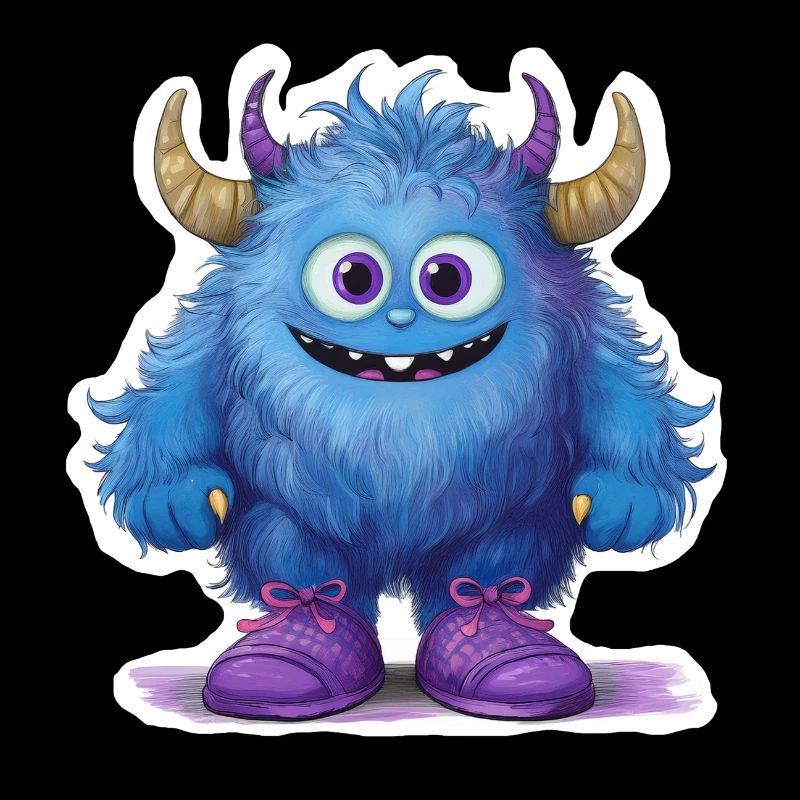 Monstre bleu