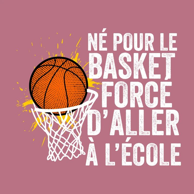 Né Pour Le Basket Forcé D'aller À L'école