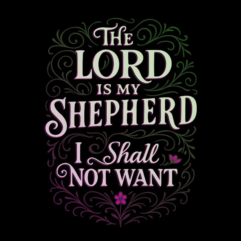Der Herr ist mein Hirte Psalm 23