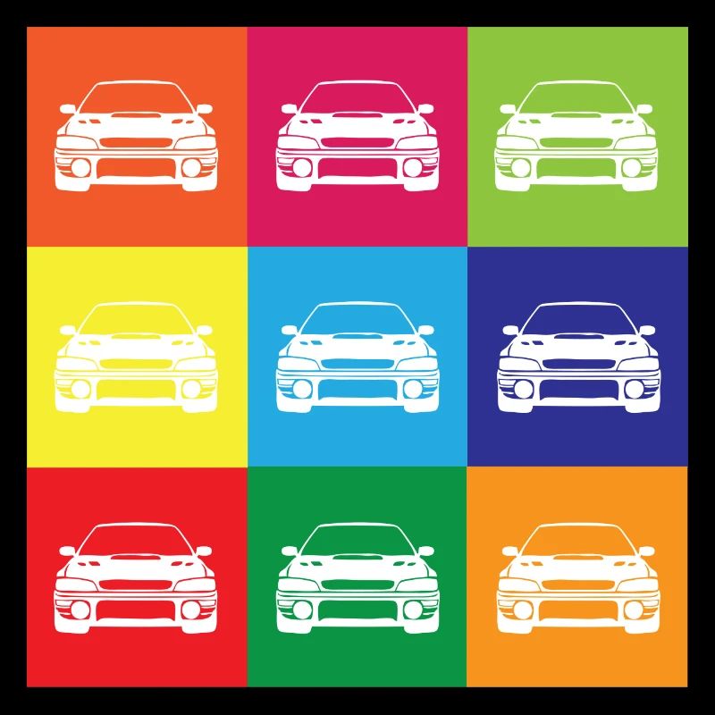 Multi Farbe Impreza
