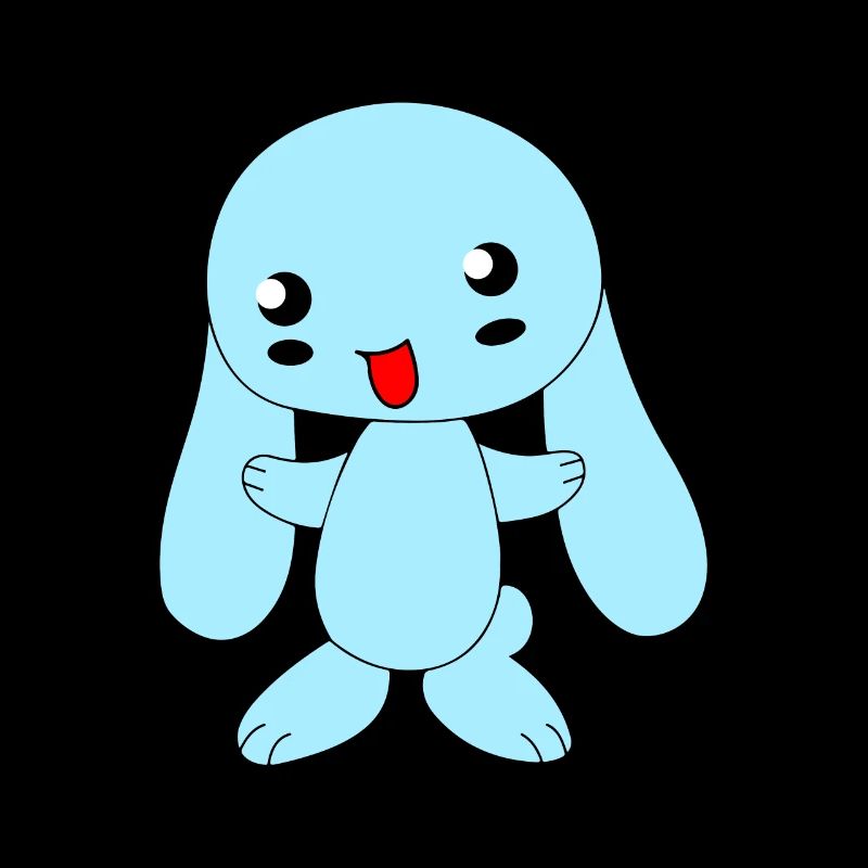 Light blue floppy eared rabbit