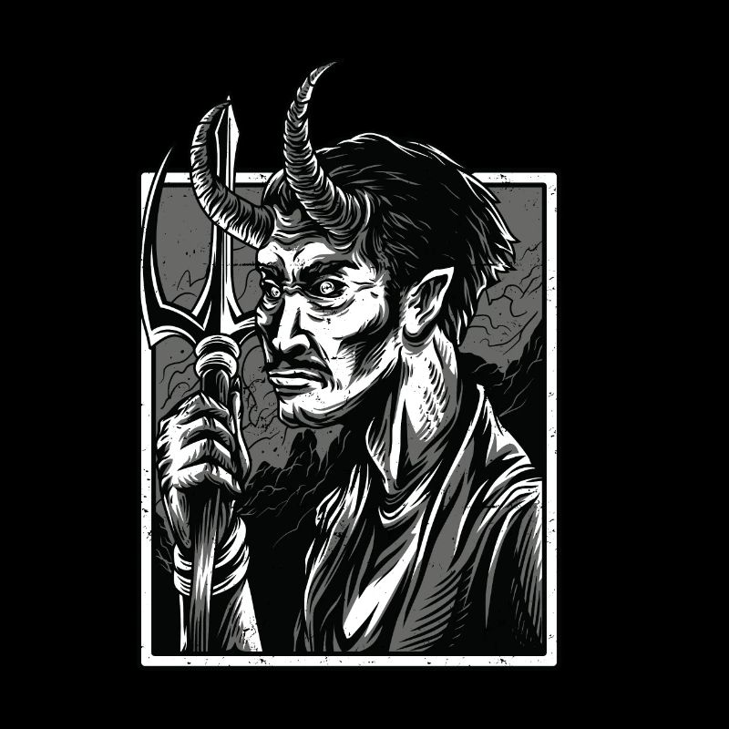 Occult Gothic Grunge Satan 666 Dark Art
