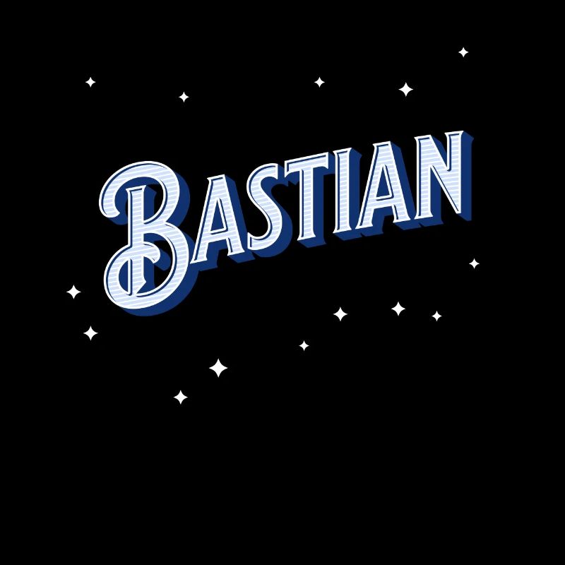Bastian's name personalized