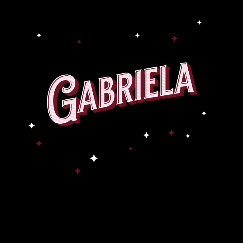 Gabriela's name personalized