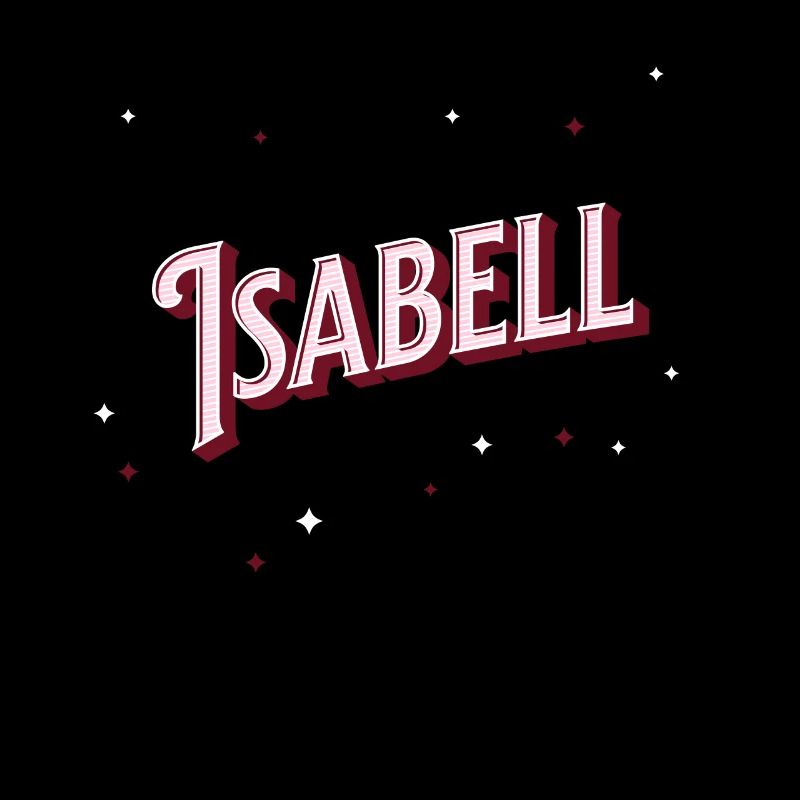 Isabell's name personalized