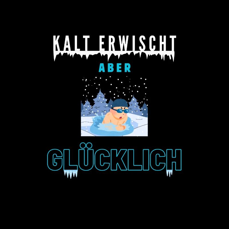 Eisbaden Ice bath baden ice bathing Kältebad kalt