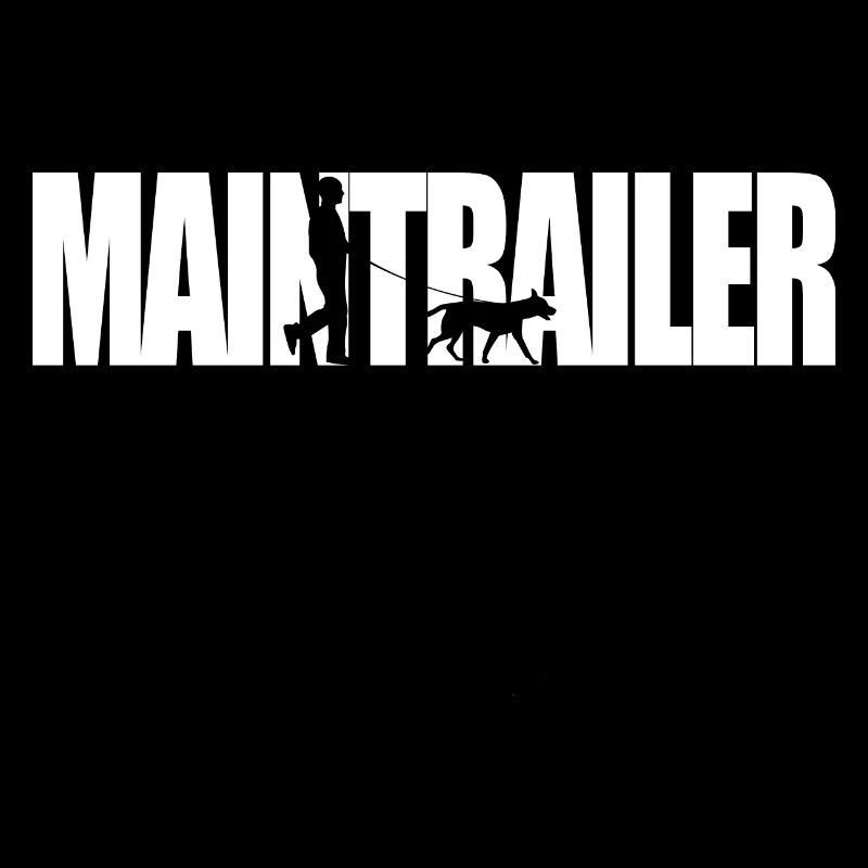 Mantrailing Silhouette Findehund Hunde
