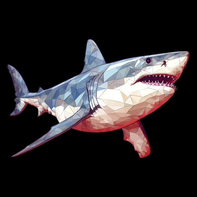 Great white shark vintage