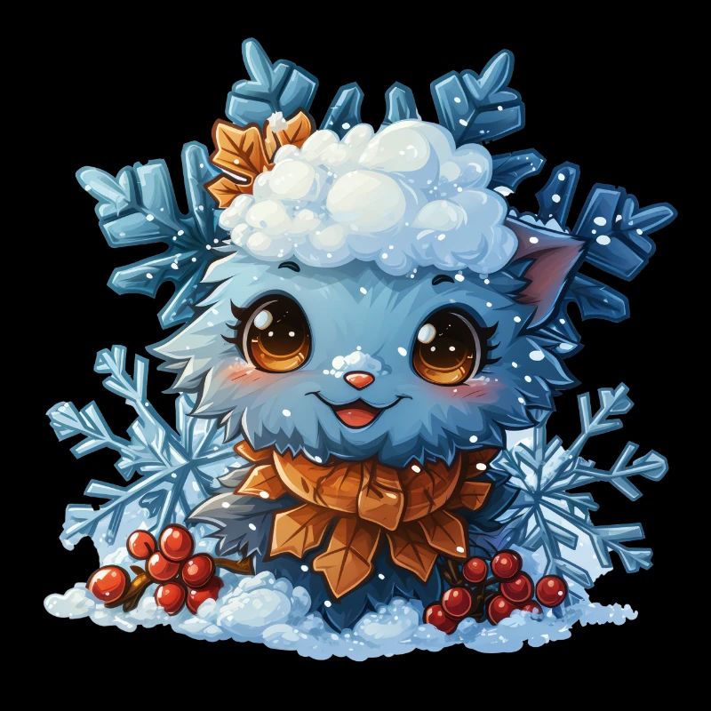 Flocon de neige pour les enfants