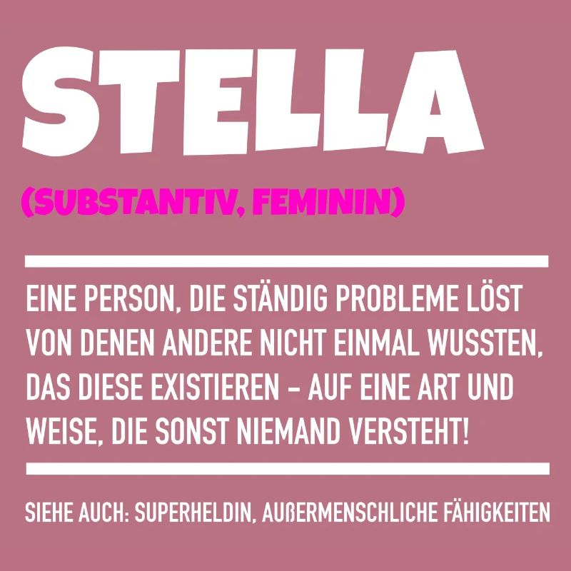 Stella ist mein Name