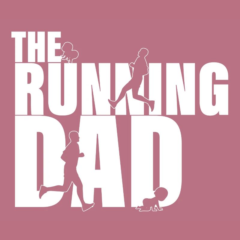 Dad running