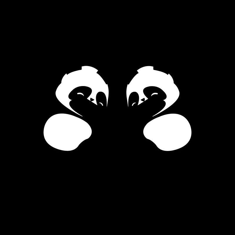 pandas dabbing