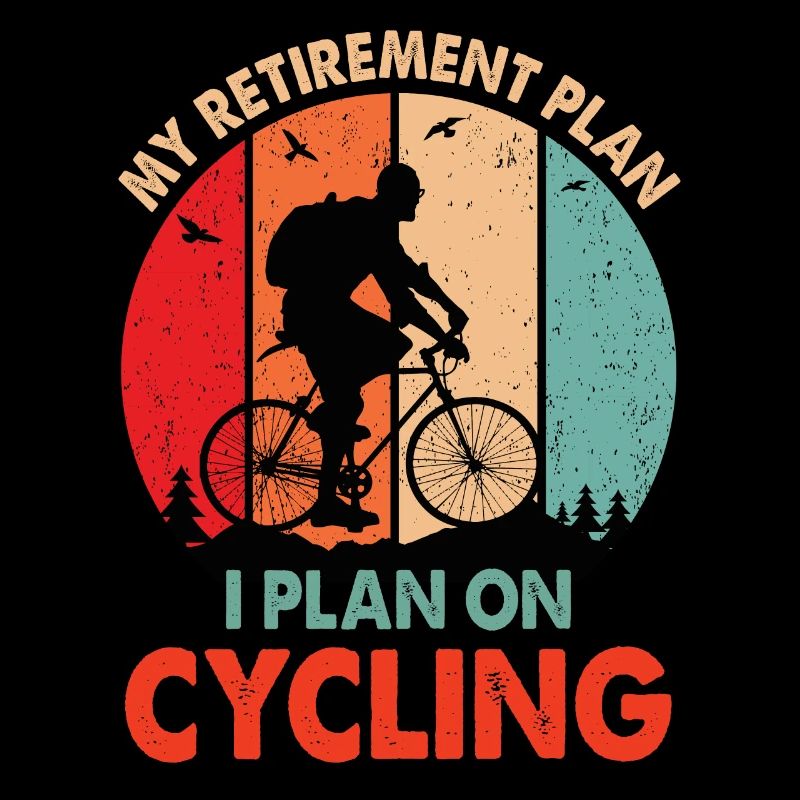 Pension Plan Pension Cycling Funny Sayings Gift