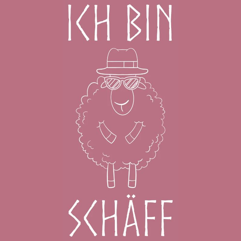 Schaf Chef Schäff witziger Spruch Geschenk